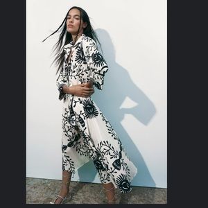 Zara Midi Shirt dress size L